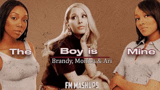 The Boy is Mine x the boy is mine Ariana Grande x Brandy amp Monica Mashup ♡• [upl. by Esinned]