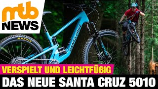 🔥 NEUES SANTA CRUZ 5010 V4  🔥 Trailrakete mit LowerLink VPPHinterbau [upl. by Silisav]