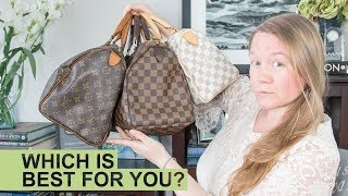 COMPARISON Louis Vuitton Speedy 25 vs 30 vs 35  Autumn Beckman [upl. by Lered277]