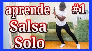 Como Bailar Salsa Solo 1  Yopi Quintero [upl. by Leoline]