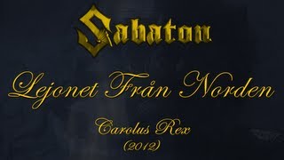 Sabaton  Lejonet Från Norden Lyrics Svenska amp English [upl. by Eirac]