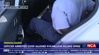 Officer arrested over alleged R10million killing spree [upl. by Ann]