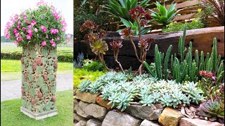 GARDEN and LANDSCAPE Creative Design Ideas 2024  Home Flowers Decoration Part191 [upl. by Ehctav]