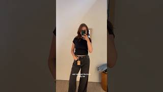 try on reformation jeans with me shorts [upl. by Anaicilef]