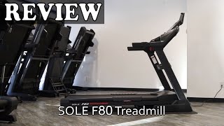 SOLE F80 Treadmill Review  Best Treadmill On Amazon [upl. by Pfeffer]