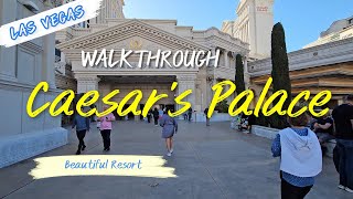 Caesars Palace in Las Vegas  Walkthrough [upl. by Enisaj978]