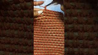 How to crochet around a rope Beautiful Easy stitch [upl. by Dolly]