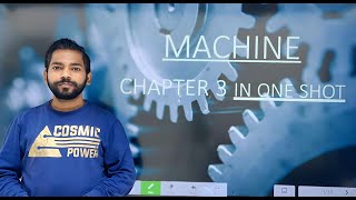 MACHINE CHAPTER 3 IN ONE SHOT CLASS 10 ICSE [upl. by Erusaert]