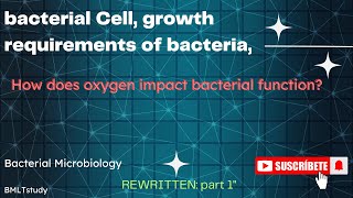 bacterial Cell growth requirements of bacteria explain in detail [upl. by Lauter812]