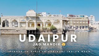 Have you ever seen JAG MANDIR in Udaipur  One of best Sight Seeing Places to Visit  Indian Bush [upl. by Court]