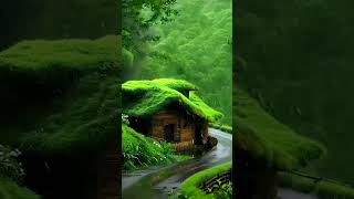 Lush Rainforest Scenery 🌿 Nature Sounds 😎🌧️🥰👍 nature naturemusic rain releax naturerelax [upl. by Takken444]