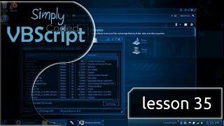 VBScript Basics Part 35  Kill  Create  Process [upl. by Aslin]