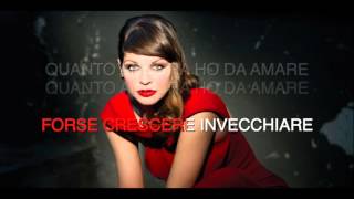 Alessandra Amoroso  Immobile  Karaoke con testo [upl. by Ermeena]