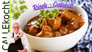 Rindsgulasch – Das einfachste und leckerste Rezept mit nur 4 Zutaten [upl. by Acireit]