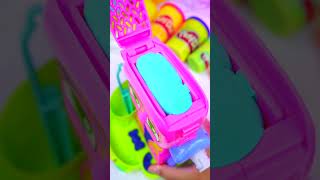 Playdoh Hair Styling Salon asmr playdoh [upl. by Sherline806]