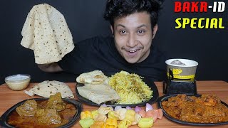 BAKRID SPECIALMutton Rogan Josh Chicken Biryani Chicken BemisalRabri With Gulab Jamun amp Breads [upl. by Asssilem]