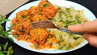 Recette de Chou à la Poêle 👌🔝 Pour la première fois sur Youtube ‼️ Cuisine Marocaine [upl. by Evilo674]