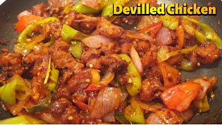 Devilled Chicken  Srilankan Style Devilled Chicken Devilled Chicken Recipe In Tamil [upl. by Rhett]