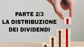 Lezione Finanza Aziendale parte 23 La distribuzione dei dividendi [upl. by Ennahs]