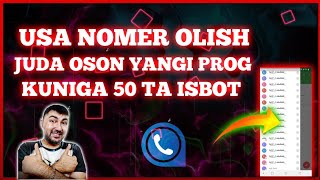 CHEKSIZ USA NOMER OLISH  KUNIGA 50TA TEKINGA OLISH  JUDA OSON YANGI PROG [upl. by Margit]