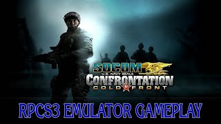 SOCOM Confrontation on RPCS3 Emulator Gameplay  Type SOCOM for how to play [upl. by Niletac]