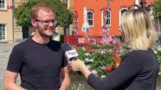 Pulsnitz Neuer Chef beim Pfefferkuchenmarkt  LAUSITZWELLE [upl. by Aleedis368]