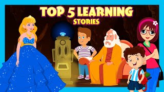 Top 5 Learning Stories  Tia amp Tofu  Bedtime Stories for Kids  English Stories [upl. by Vevina]