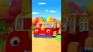 Wheels On The Bus Dino Safari shorts kidssongs preschool rhymes [upl. by Swenson808]