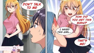 Manga Dub I was burned 6 years ago when I saved a girl One day RomCom [upl. by Callahan706]