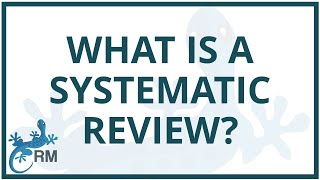 What is a systematic review  Explained  Quick and Easy [upl. by Eniahpets]