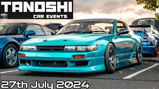 🌸 HUGE Japanese Car Meet at Cobham Services UK 🌸  JDM Import UK Car Scene Burnouts and Full Sends [upl. by Yentterb]