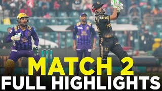 Full Highlights  Quetta Gladiators vs Peshawar Zalmi  Match 2  HBL PSL 9  M2A1A [upl. by Rojam863]