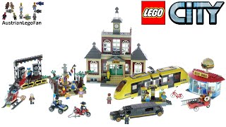 LEGO City 60271 Main Square Speed Build [upl. by Nered]