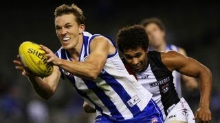 Round 10 2013  North Melbourne v St Kilda highlights [upl. by Ashlin]