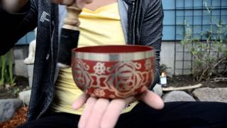 How to Play a Singing Bowl [upl. by Rafa]