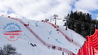 Championnats du Monde Ski Alpin Junior  DERNIER JOUR HOMMES [upl. by Mcdougall]