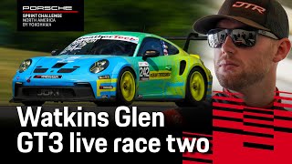 Watkins Glen International  GT3  Race 2  Porsche Sprint Challenge North America [upl. by Ryhpez]