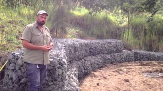 برماكلتشر مع صلاح حماد الجابيون و استعمالاتهPermaculture with Salah Hammad  Uses of Gabions [upl. by Litta]