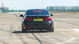 925HP BMW 340i 0292 KMH Accelerations [upl. by Eilata]