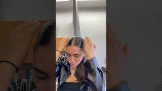 My slick back hair regimen slickback hair gelhair hairproducts hairstyles hairwashday [upl. by Perle]