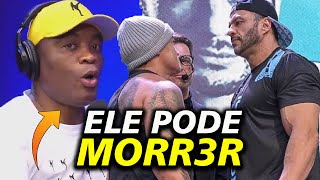 ANDERSON SILVA PREOCUPADO com ACELINO POPÓ vs BAMBAM na LUTA DE BOXE [upl. by Wehttan632]