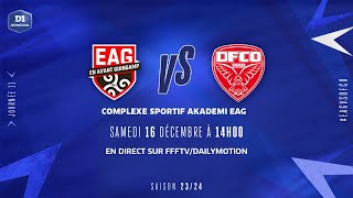 J11 I EA Guingamp  Dijon FCO 11  D1 Arkema I FFF 20232024 [upl. by Aicenek149]