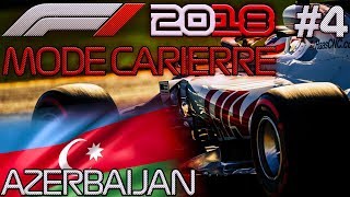 F1 2018 Saison HAAS 4  GP d’Azerbaïdjan [upl. by Llyrrad782]