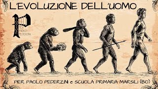 “L’EVOLUZIONE DELL’UOMO”  STORIA  PREISTORIA  OMINIDI [upl. by Einallem]