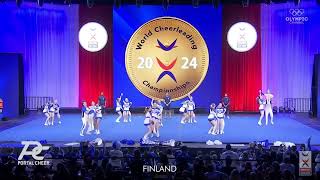 Worlds ICU 2024  Team Finland Junior Coed Elite  Day 2 [upl. by Booma]