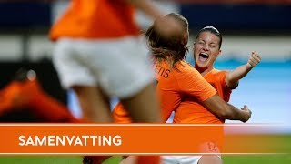 Highlights OranjeLeeuwinnen  Slowakije 1262018 [upl. by Ladonna]