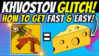 New KHVOSTOV Exotic GLITCH How to Get EASY Secret XUR amp Prismatic Build Destiny 2 The Final Shape [upl. by Korella]