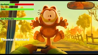 The Garfield Movie 2024 Trailer 2 with healthbars [upl. by Muhcan]