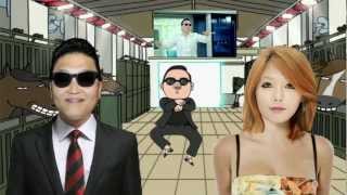 PSY GANGNAM STYLE 강남스타일 ft HYUNA Live HD 720p [upl. by Accisej4]