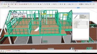 VDC amp BIM in SketchUp with Plusspec realtime 3D 4D 5D [upl. by Adnarb]